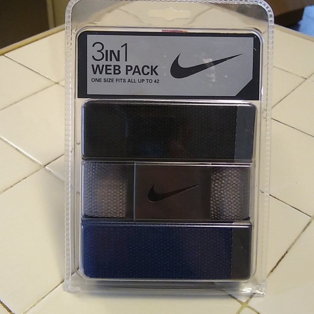 Nike 3in1 Web Pack Belts